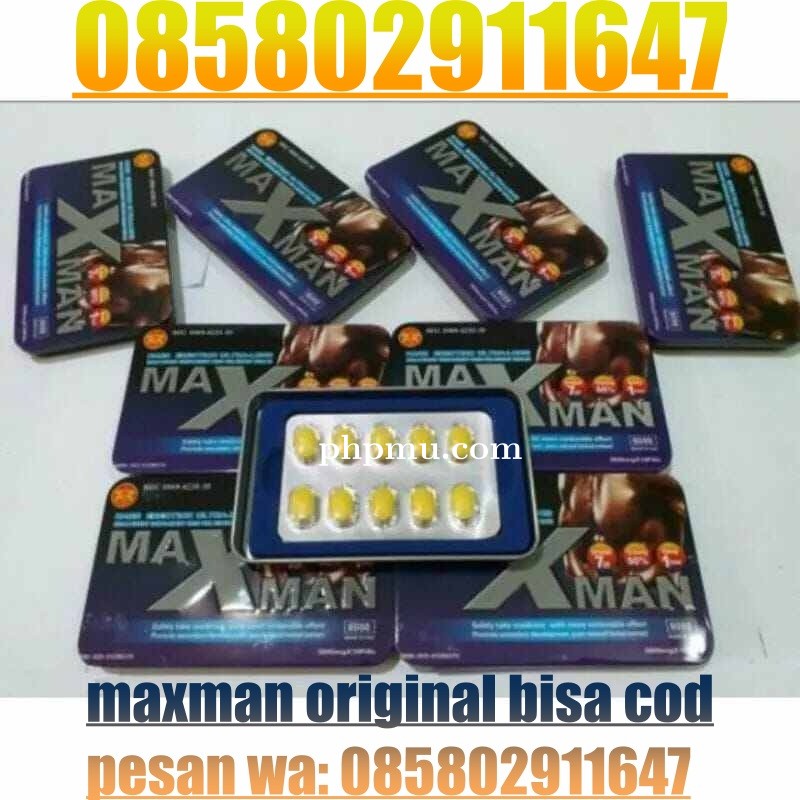Agen Jual Obat Kuat Maxman Asli Di Balikpapan 085802911647 alamat Maxman Original COD